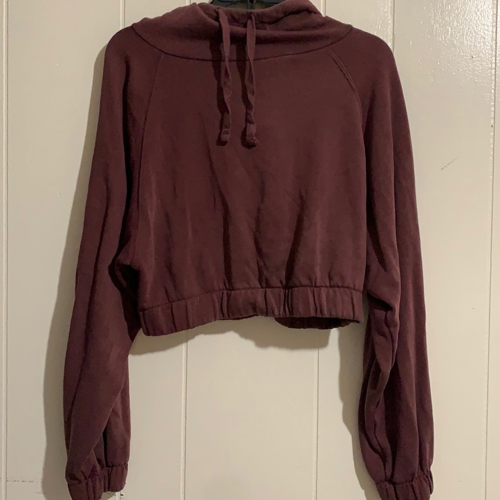 Funnel neck hoodie